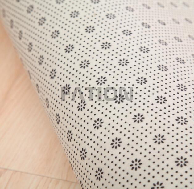 Polyester Print Carpet Non-woven Backing Anti-slip Area Rug