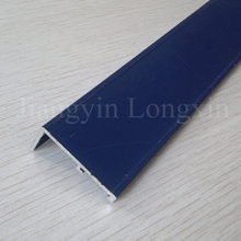 Blue Powder Coated Aluminium Profile for Decoration