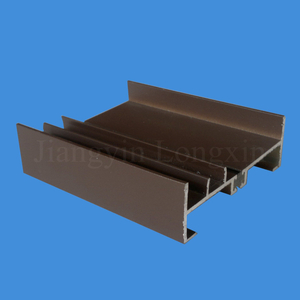 Brown Powder Coated Aluminum Frame for Windows