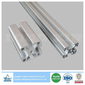 Silver Anodized Aluminium Profile for Industry