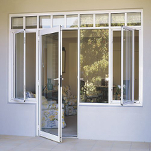 white powder coated Aluminium Profile for Casement Door