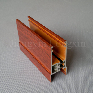 Wooden Transfer Printed Aluminum Profiles for Windows