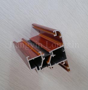Wooden Aluminium Profile for Casement Window, thermal break