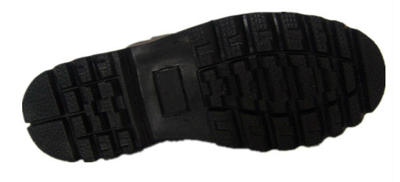 rubber outsole cow leather high cut goodyear welted military boots