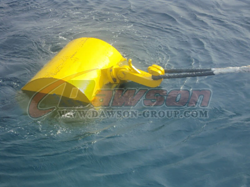 Towing Hook Type Anchor Mooring Steel Marine Buoy, Floating Buoy