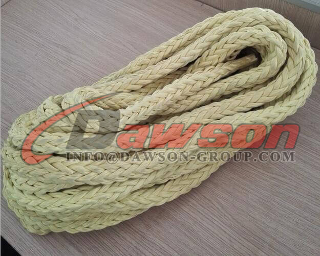 Kevlar Rope, Synthetic Double Braided Kevlar Rope, Kevlar Mooring Ropes