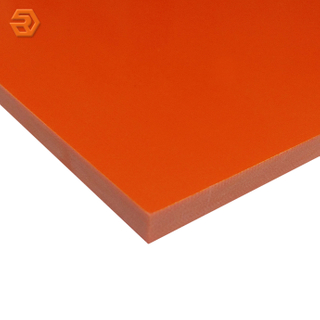 Orange Fiberglass G10 Sheet for Making Knife Handles & Pistol Grips