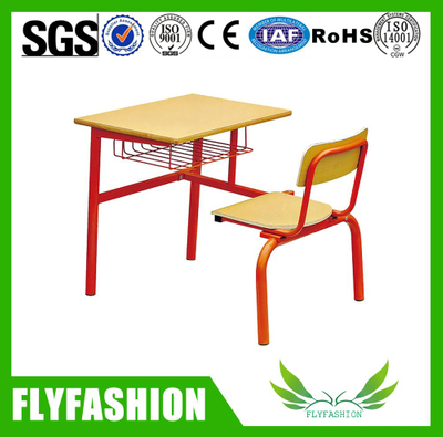 Bureau combiné d'étude d'élève de bâti en métal et présidence (SF-101S)