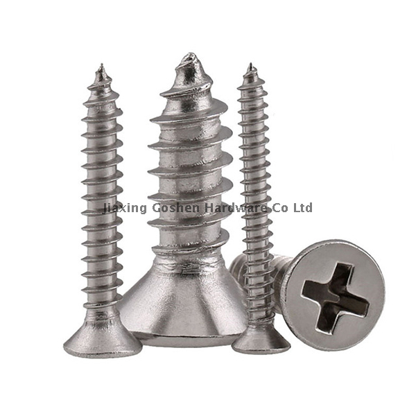 1/4 غير القابل للصدأ الصلب الذاتي التنصت المسامير غاطسة fastenal
