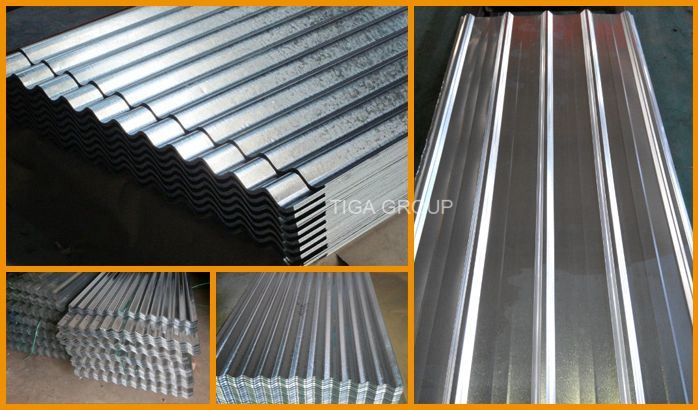 Aluzinc Corrugated Roofing Tile, What Are Corrugated Iron Sheets