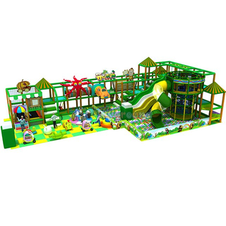 Jungle Style Soft Children Indoor Playground with Ball Pit