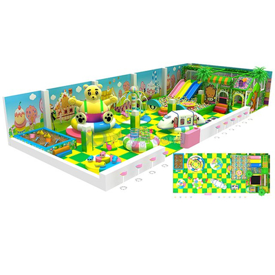 Forest Theme Indoor Soft Kids Play Equipment with Electric Toys