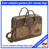 Mens Casual Leisure Canvas Messenger Work Travel Bag for Trips