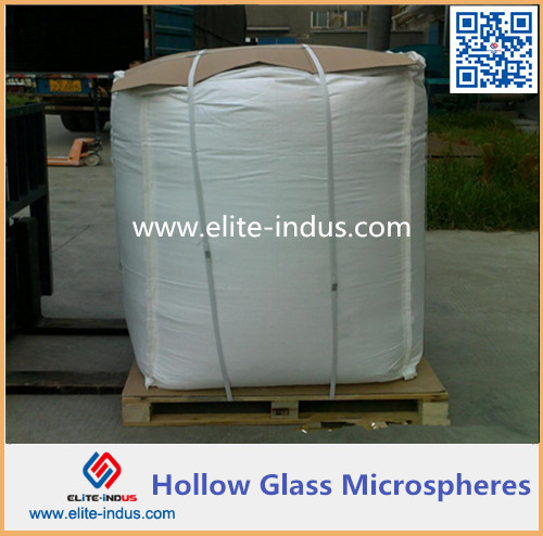 Hollow glass microshperes suitable for oil drilling fields, composite materials and coatings etc.