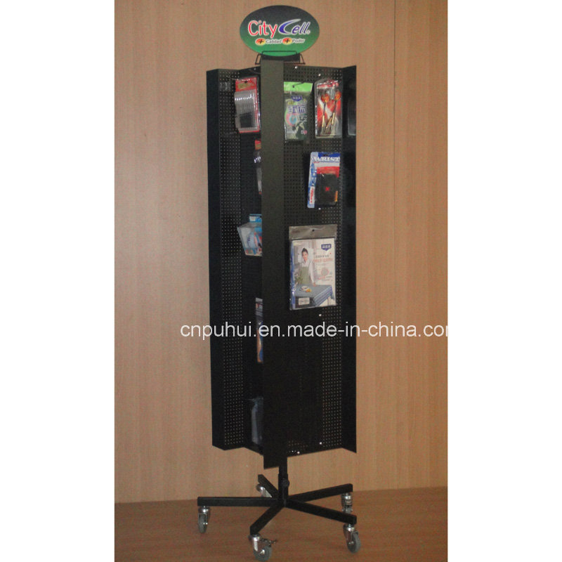 Floor Rotating Pegboard Display Stand (PHY11207) Buy Pegboard