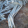 Temporary Fencing panels 1800mm height x 2400mm hot dipped galvanized After Faberation