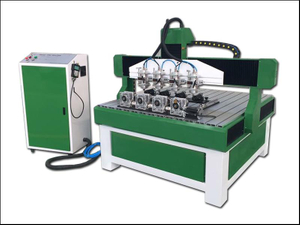 China que hace publicidad del ranurador del CNC con el eje de rotación rotatorio 4 4