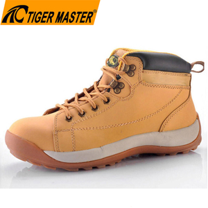 Oil And Slip Resistant Steel Toe Outdoor Hiking Shoes for Men