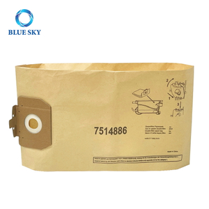 Bolsas de polvo de papel TASKI de alta calidad para Aero 15 Vento 8 Hoover Bag 7514886 piezas de repuesto de aspiradora Accesorios