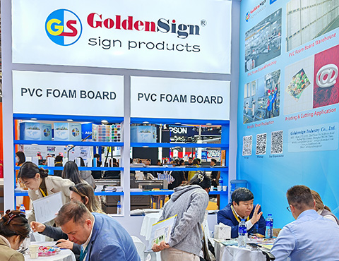Papan busa PVC Goldensign 2023 Cetakan Masa Depan Brasil 