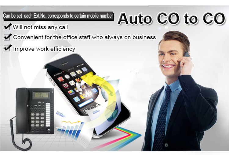 Mini Wireless PABX PBX Telephone System with SIM card for home and