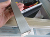 AISI 304 HL polished stainless steel square bar