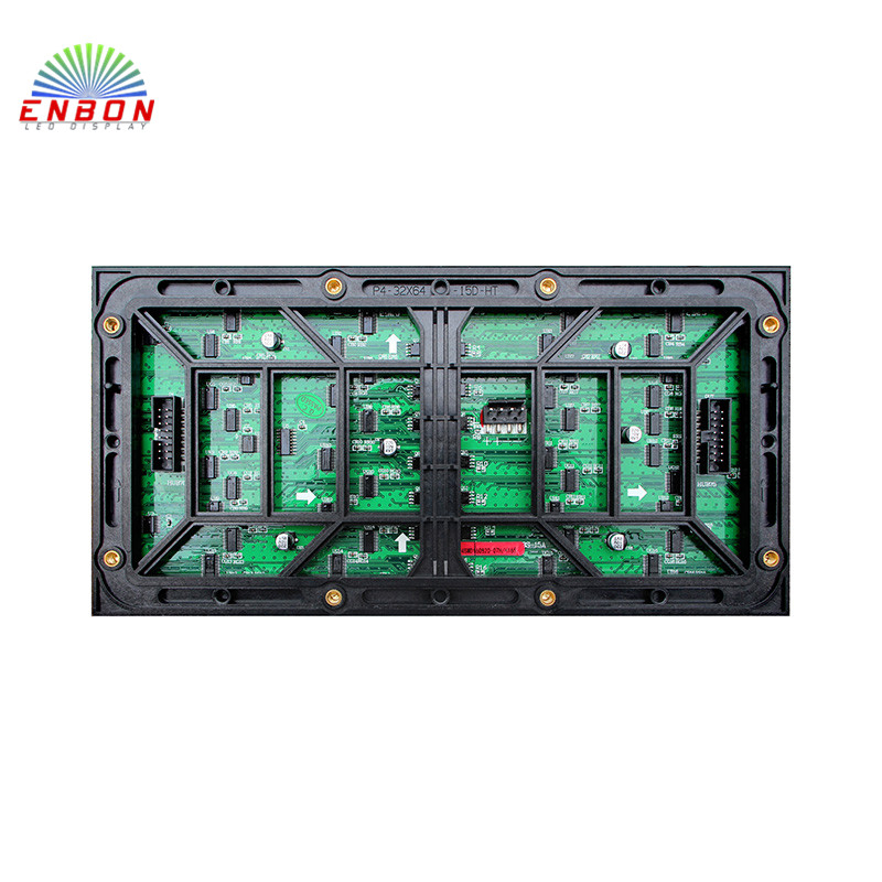 P4 Alta actualización HD 64x32 puntos RGB led board 256mmx128mm interior módulos de pantalla LED para video wall