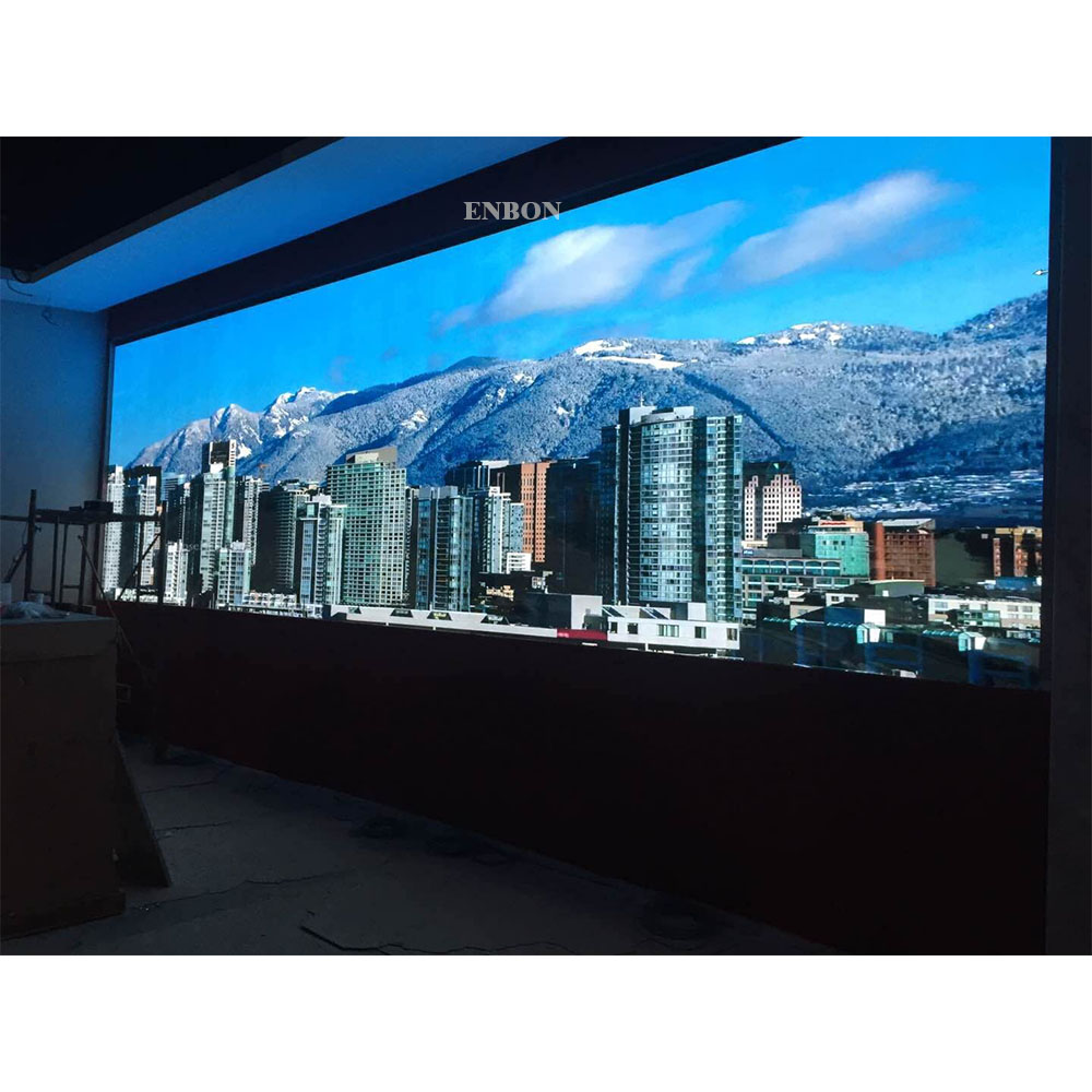 Pantalla LED P2.0 Ultra HD 480x480mm para sala de conferencias de gama alta Cinema Opera Bank Showroom