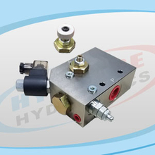 FDV06 Series Pressure Compensated Flow Regulators 3 Ways with Solenoid Control and Relief Valve