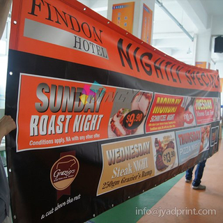 Custom PVC Vinyl Banner Advertising Display Banners Printing, Wall Banner Large Banner
