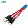 USB Lightning Cable 2 in 1 for Type C and iPhone