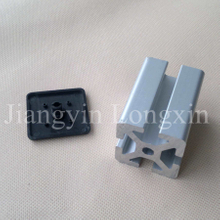 Silver Anodized Aluminum Profile for Industry with Cap