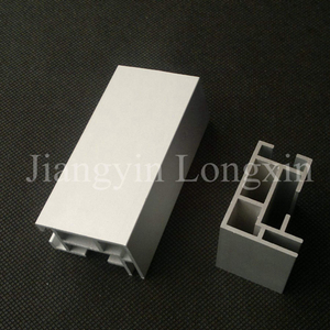 Silver Anodized Aluminum Profile for Exhibition