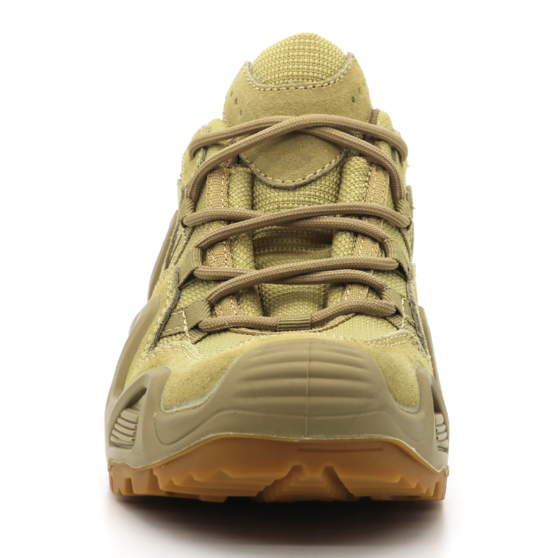 Low Ankle Suede Leather Anti Slip Fashionable Hiking Men Shoes