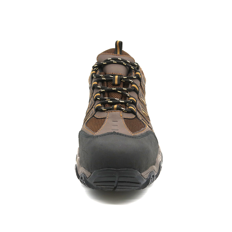Shock Absorption Waterproof Outdoor Safety Shoes Fiberglass Toe