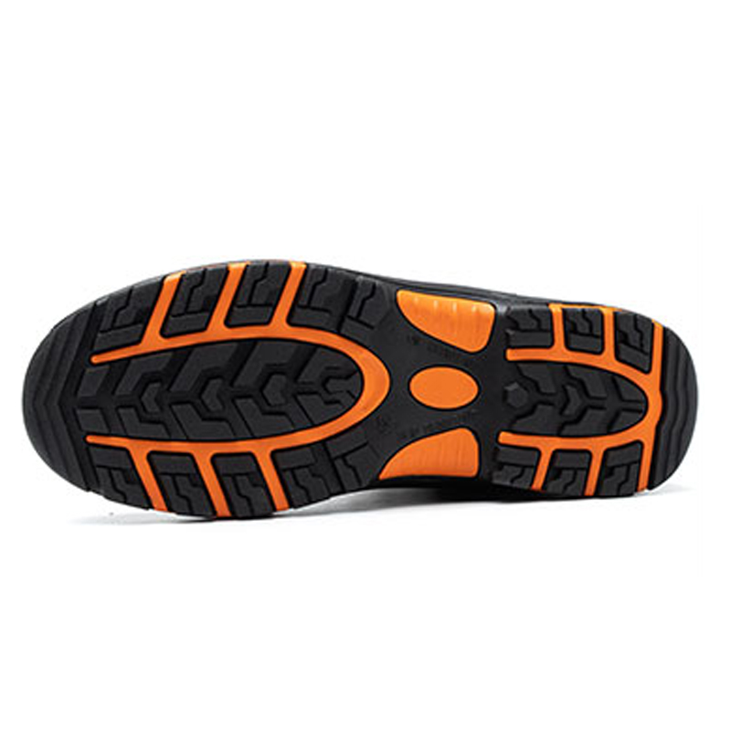 Nubuck Leather Heat Resistant Steel Toe Oil Gas Safety Shoes for Chile