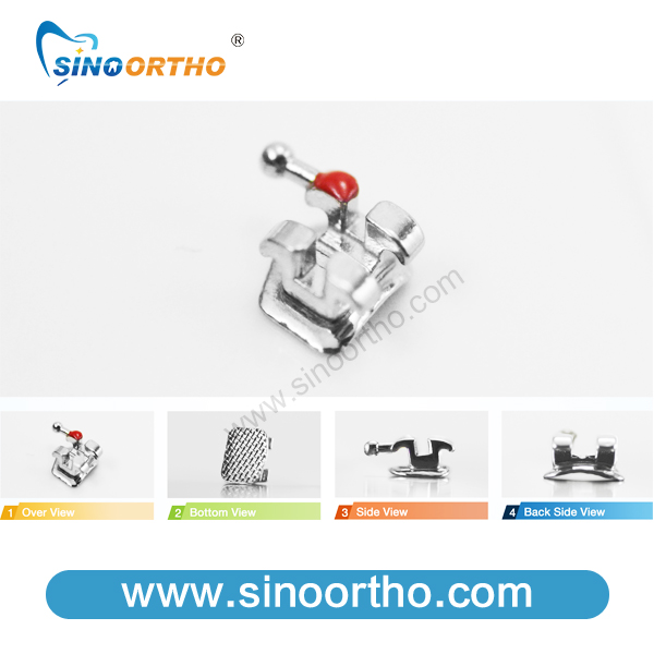 Image result for metal brackets in orthodontics www.sinoortho.com