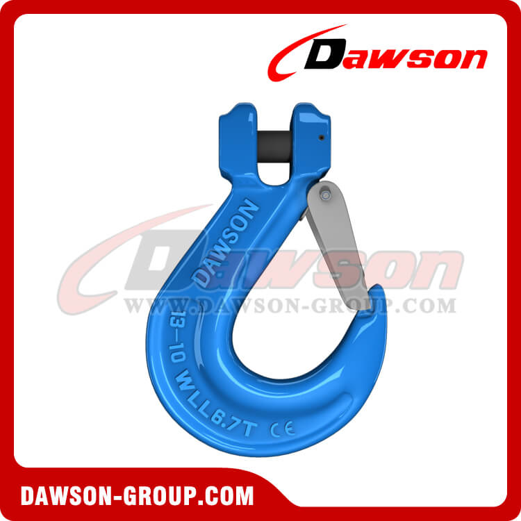 DS1004 G100 Clevis Sling Hook with Safety Latch for Chain Sling Fitting