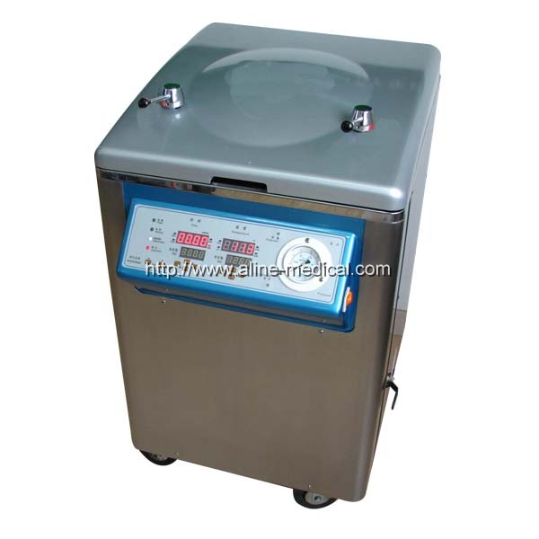 (INTERNAL RECYCLING)STAINLESS STEEL VERTICAL STEAM PRESSURE DISINFECTOR