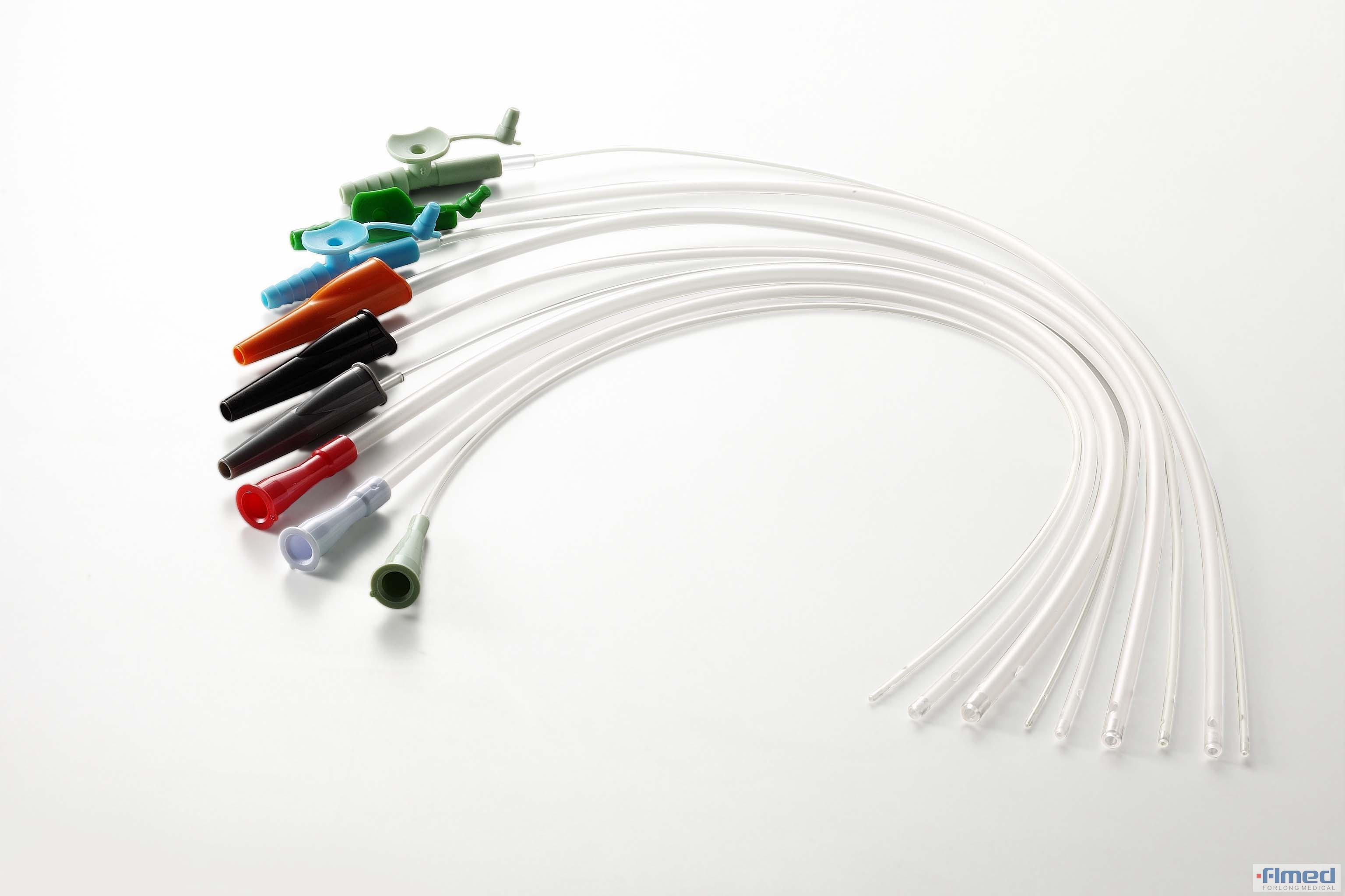 Endo Bronchial Suction Catheter with Thumb Control Connector from China