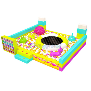 Small Amusement Park Toddler Play Area Ball Pit Indoor Playground