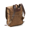 Leisure Casual Canvas Backpack for Campus and School