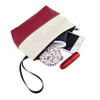 SMB-003 Waterproof canvas zipper coin purse cosmetic pouch clutch bag