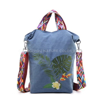 SP4080 Lightweight Embroidery flower handbag Single shoulder bag