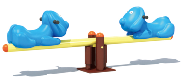 Cute animal seesaw