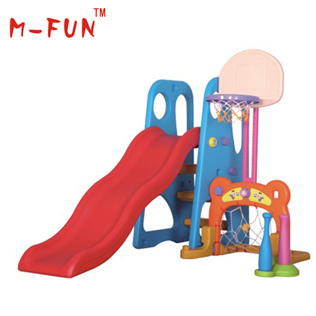 Colorful indoor small slide 