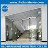 Herrajes para puertas de vidrio de acero inoxidable exterior Accesorio de parche inferior-DDPT006
