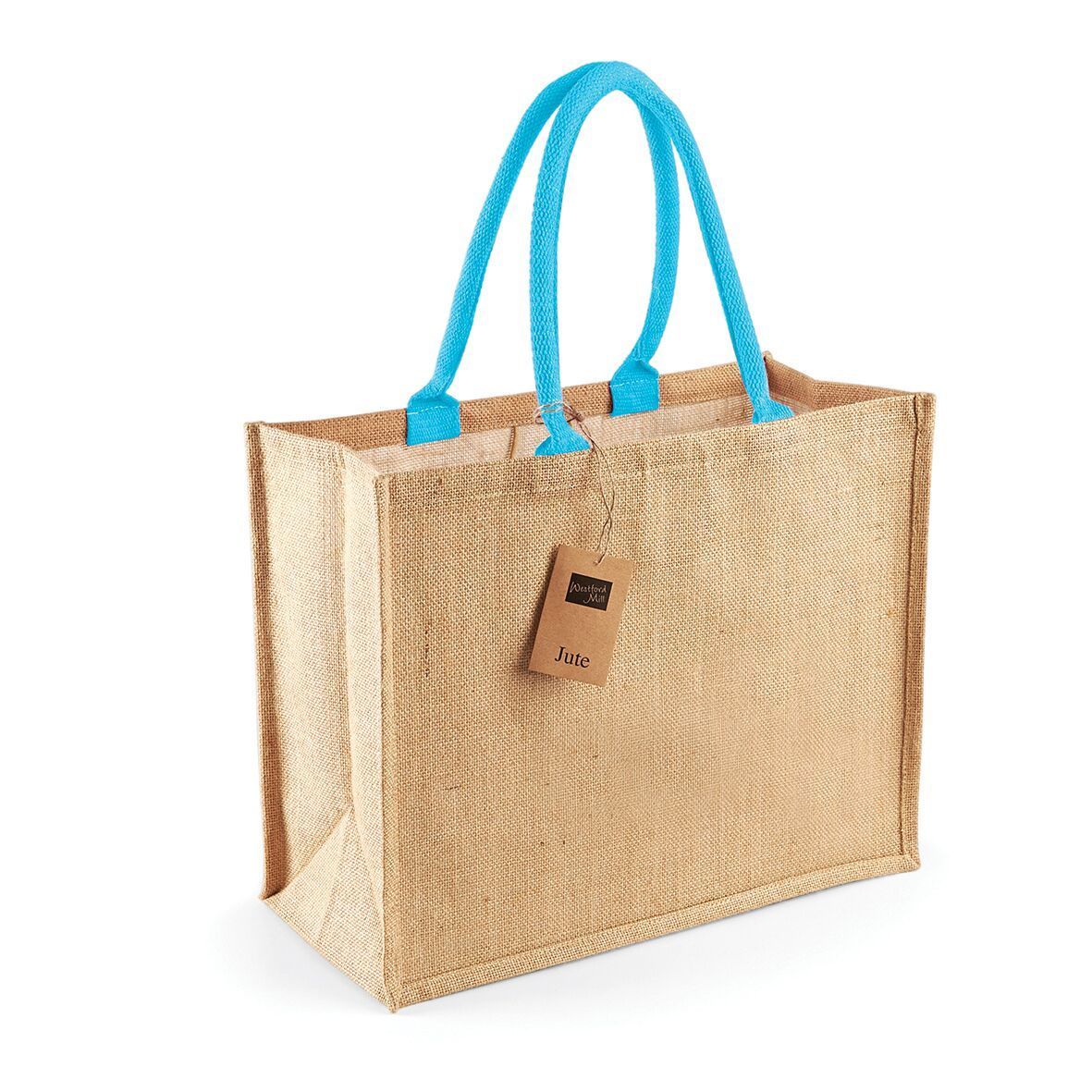 New Classic Jute Tote Natural Shopper Shoulder Bag
