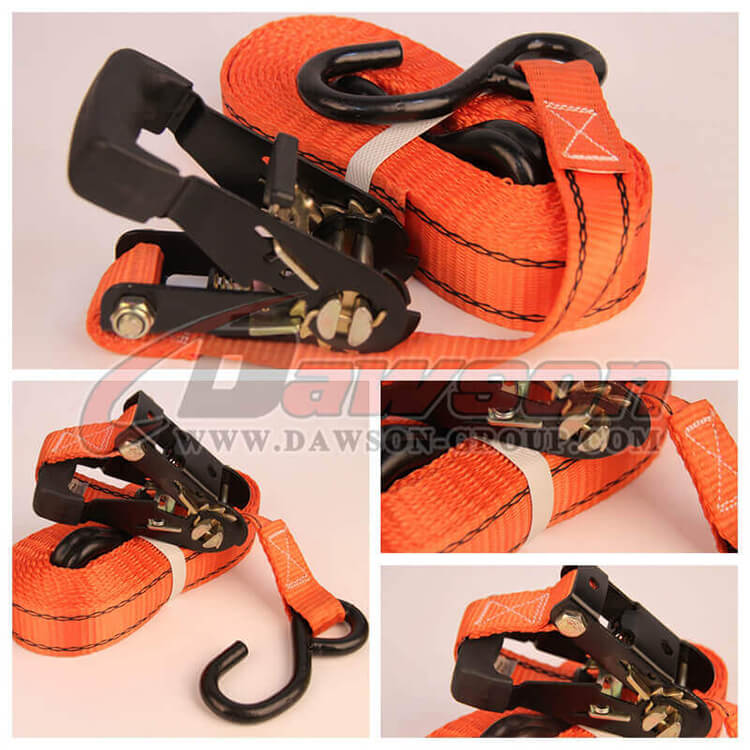 2 X 27 Custom Polyester Ratchet Tie Down Lashing Strap With Double J Hook Polyester Cargo Ratchet Lashing Belts China Manufacturer Supplier Factory
