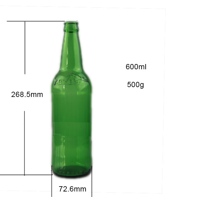 стеклянная бутылка пива 500ml